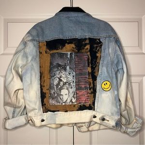 Vintage Mother Love Bone Pearl Jam Grunge Denim Jacket